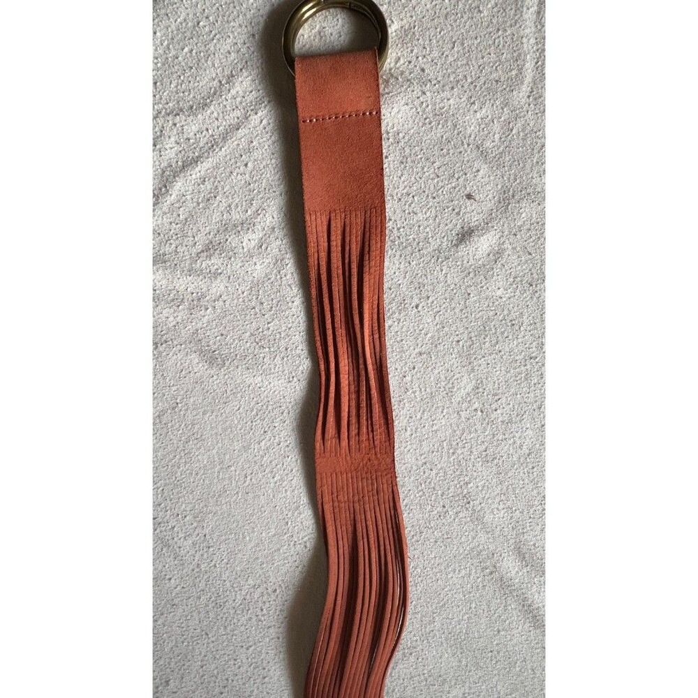 Anthropologie Tonya Double O-Ring Leather Belt Size XS/S - Picture 5 of 6
